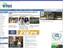 Tablet Screenshot of piauiempauta.com.br